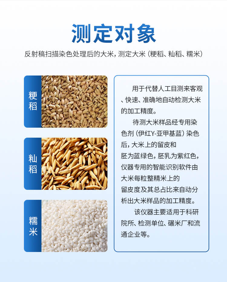 大米加工精度檢測(cè)儀